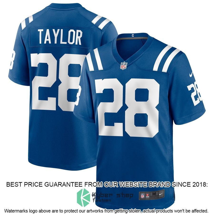 Jonathan Taylor Indianapolis Colts Royal Football Jersey