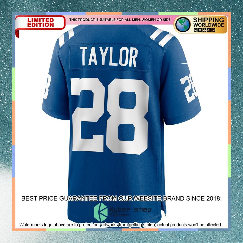 Jonathan Taylor Indianapolis Colts Royal Football Jersey 7 Jonathan Taylor Indianapolis Colts Royal Football Jersey word1