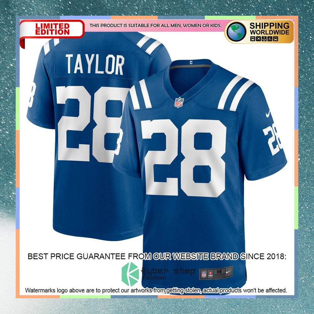 Jonathan Taylor Indianapolis Colts Royal Football Jersey 8 Jonathan Taylor Indianapolis Colts Royal Football Jersey word1