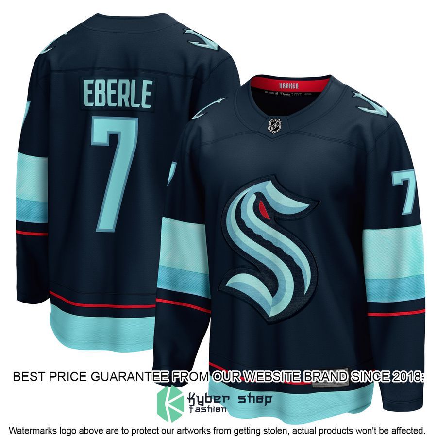 Jordan Eberle Seattle Kraken Home Premier Deep Sea Blue Hockey Jersey 4 Jordan Eberle Seattle Kraken Home Premier Deep Sea Blue Hockey Jersey word3
