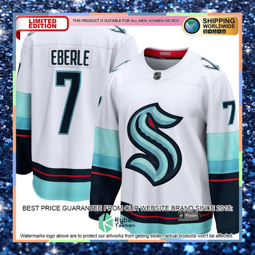 Jordan Eberle Seattle Kraken Home Premier Deep Sea Blue Hockey Jersey 10 Jordan Eberle Seattle Kraken Home Premier Deep Sea Blue Hockey Jersey word3