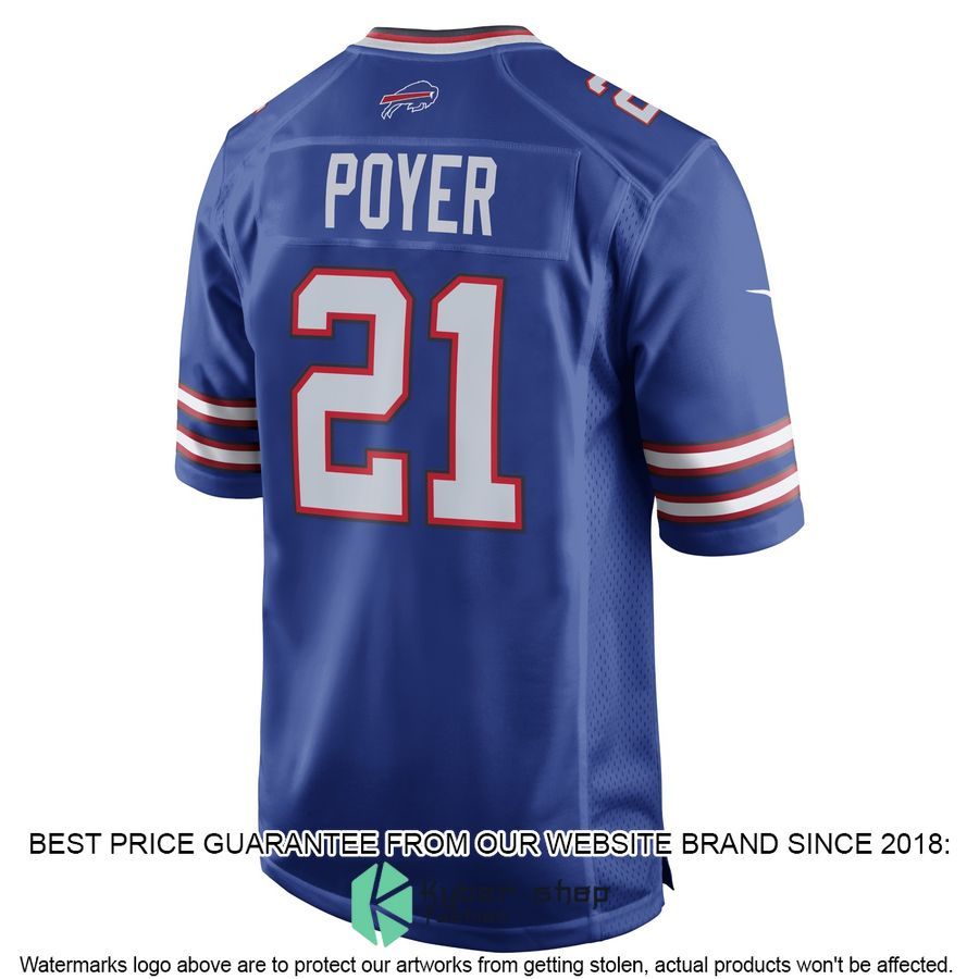 Jordan Poyer Buffalo Bills Team Royal Football Jersey 3 Jordan Poyer Buffalo Bills Team Royal Football Jersey word1