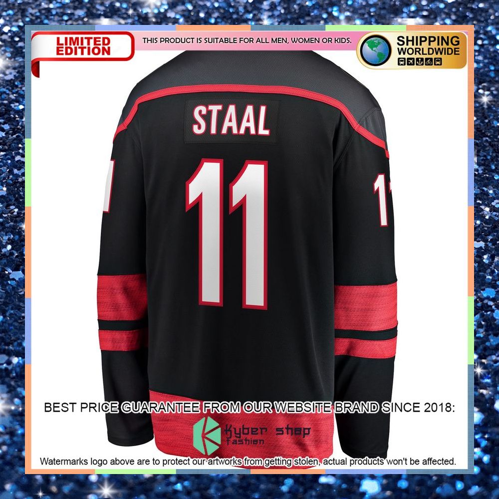 Jordan Staal Carolina Hurricanes Home Captain Patch Black Hockey Jersey 7 Jordan Staal Carolina Hurricanes Home Captain Patch Black Hockey Jersey word2
