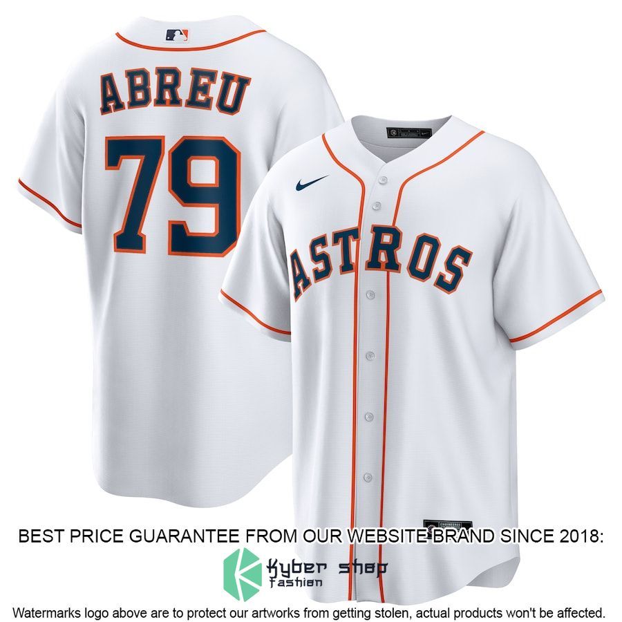 Jose Abreu Houston Astros Home Player White Baseball Jersey