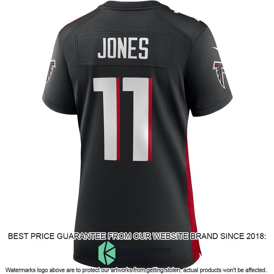 Julio Jones Atlanta Falcons Women's Black Football Jersey 3 Julio Jones Atlanta Falcons Women's Black Football Jersey word2