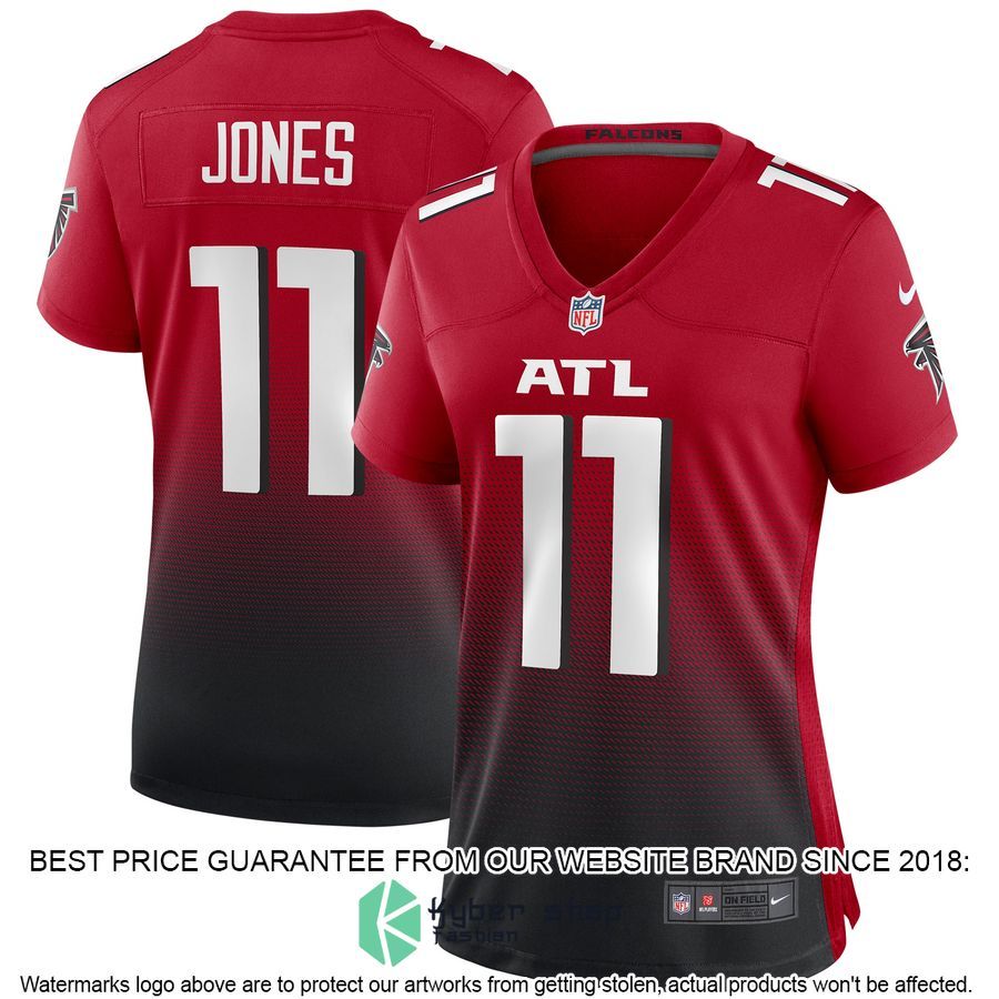 Julio Jones Atlanta Falcons Women's Black Football Jersey 5 Julio Jones Atlanta Falcons Women's Black Football Jersey word2
