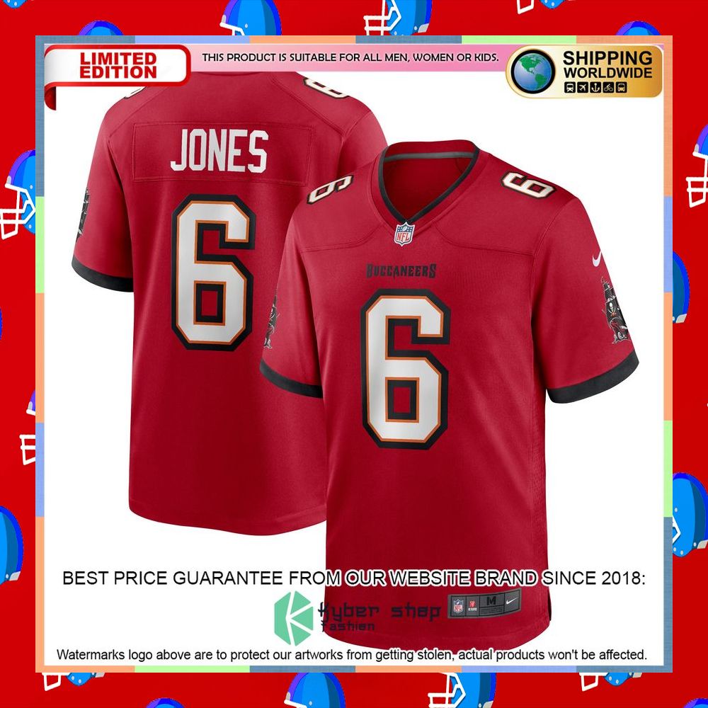 Julio Jones Tampa Bay Buccaneers Red Football Jersey 8 Julio Jones Tampa Bay Buccaneers Red Football Jersey word3
