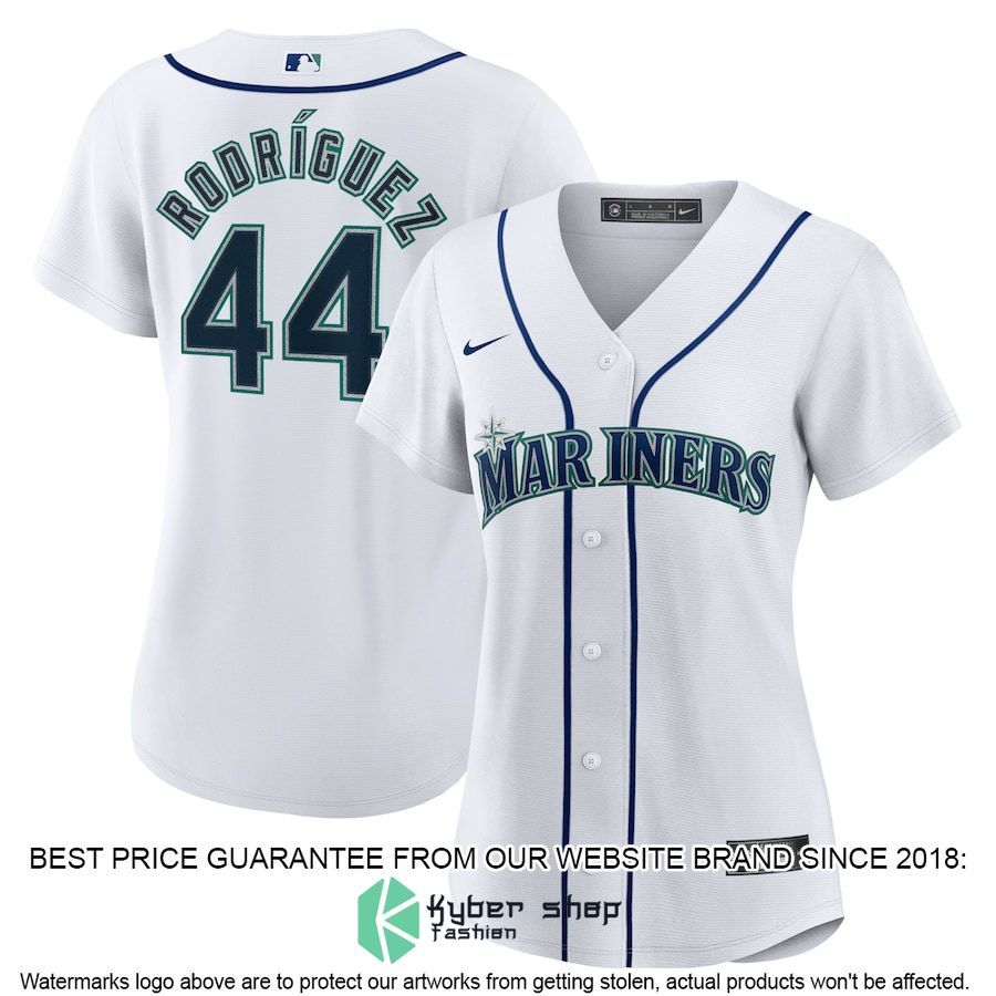 Julio Rodriguez Seattle Mariners Women Home Player White Baseball Jersey