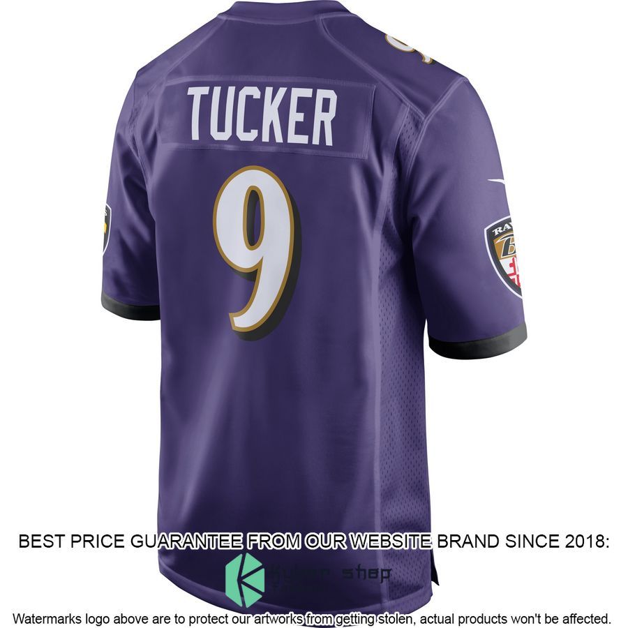 Justin Tucker Baltimore Ravens Purple Football Jersey 3 Justin Tucker Baltimore Ravens Purple Football Jersey word2