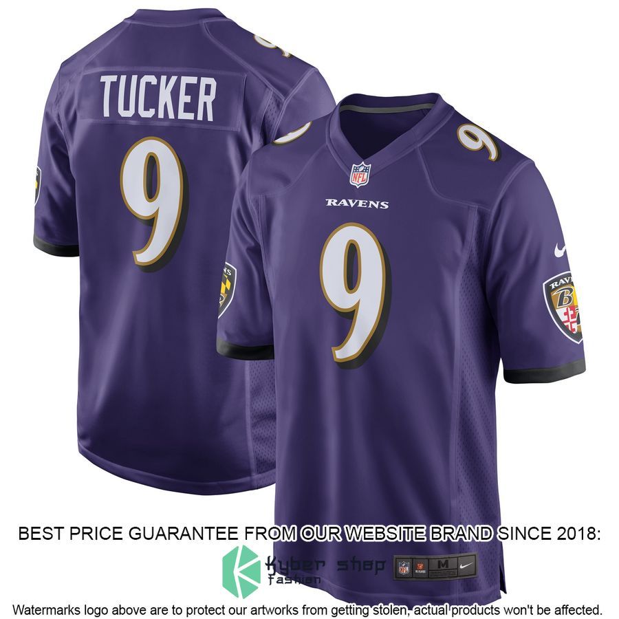 Justin Tucker Baltimore Ravens Purple Football Jersey 4 Justin Tucker Baltimore Ravens Purple Football Jersey word2
