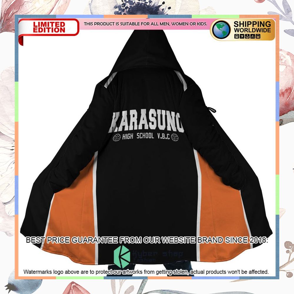 Karasuno High Haikyuu Hooded Cloak 7 Karasuno High Haikyuu Hooded Cloak word1