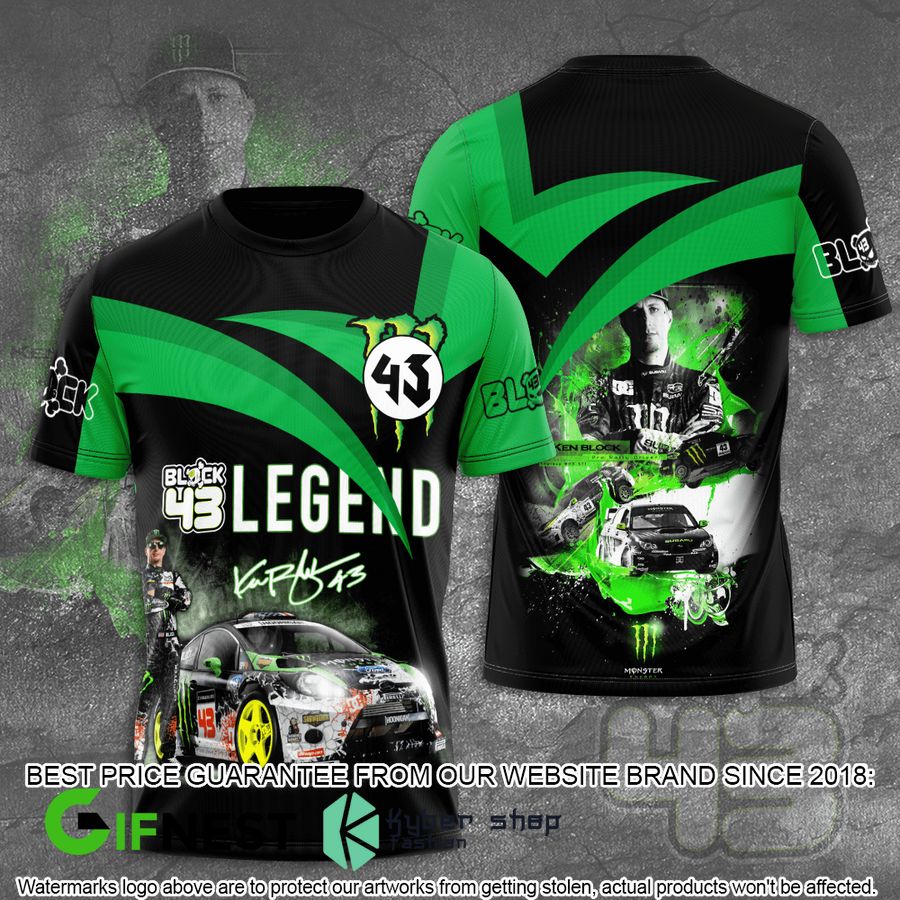 Ken Block 43 Legend Shirt, Hoodie