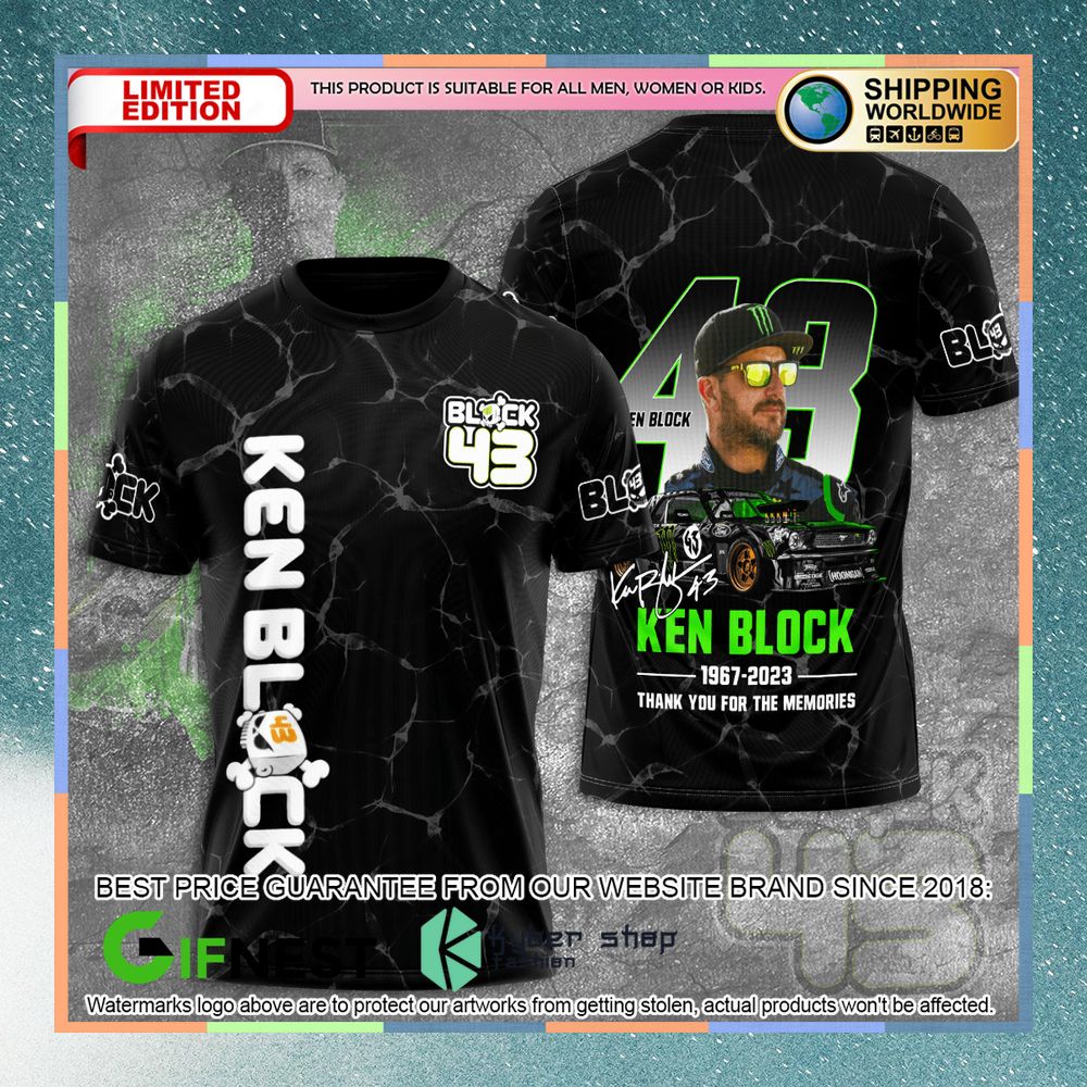 Ken Block 43 Shirt, Hoodie 3 Ken Block 43 Shirt, Hoodie word1