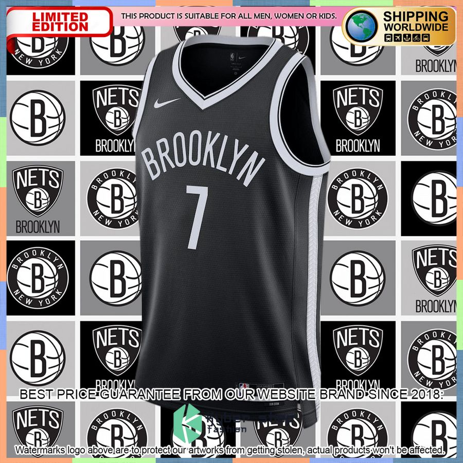 Kevin Durant Brooklyn Nets Nike 2022-23 Black Basketball Jersey 5 Kevin Durant Brooklyn Nets Nike 2022-23 Black Basketball Jersey word2