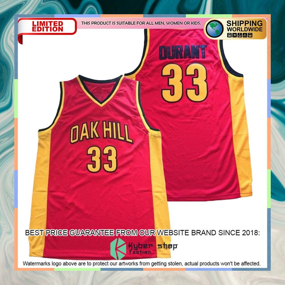 Kevin Durant Oak Hill High School Basketball Jersey 6 Kevin Durant Oak Hill High School Basketball Jersey word2