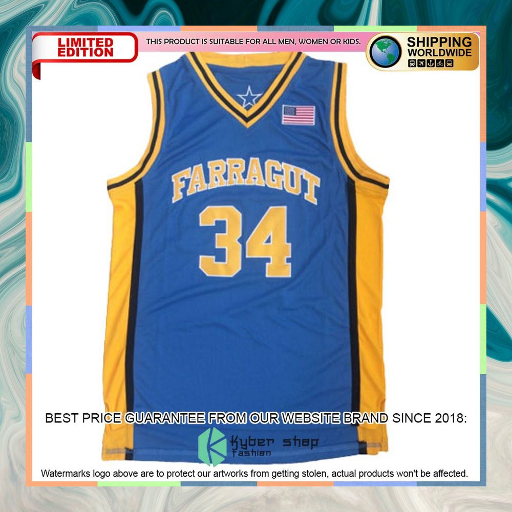 Kevin Garnett Farragut High School Basketball Jersey 5 Kevin Garnett Farragut High School Basketball Jersey word1