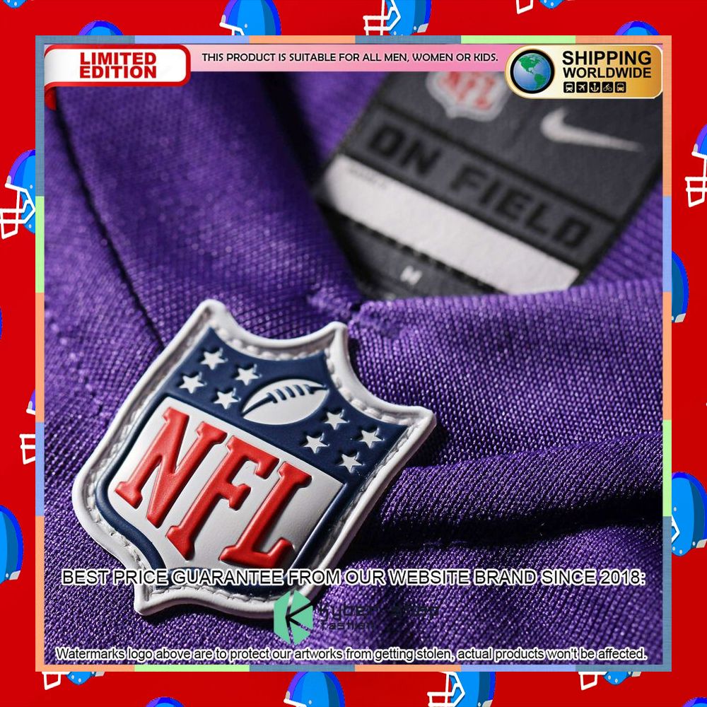 Kirk Cousins Minnesota Vikings Women's Purple Football Jersey 14 Kirk Cousins Minnesota Vikings Women's Purple Football Jersey word2