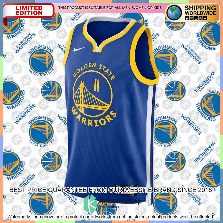 Klay Thompson Golden State Warriors Nike 2022-23 Royal Basketball Jersey 5 Klay Thompson Golden State Warriors Nike 2022-23 Royal Basketball Jersey word3
