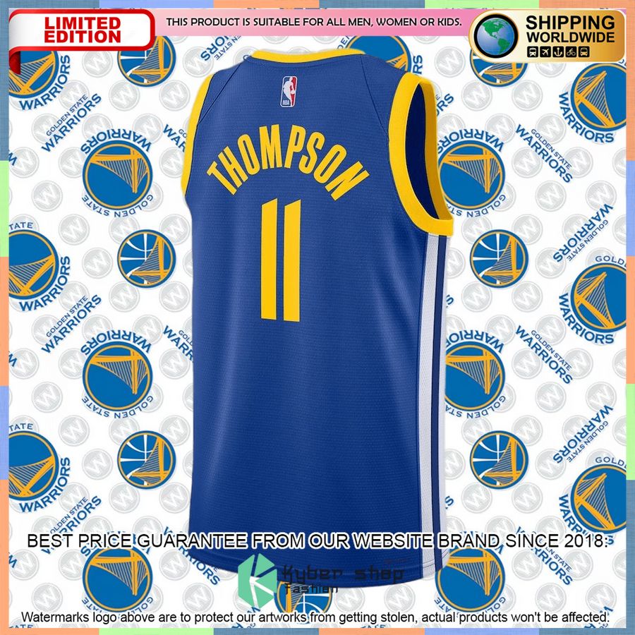 Klay Thompson Golden State Warriors Nike 2022-23 Royal Basketball Jersey 6 Klay Thompson Golden State Warriors Nike 2022-23 Royal Basketball Jersey word3