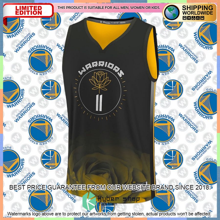 Klay Thompson Golden State Warriors Youth 2022-23 Black Basketball Jersey 5 Klay Thompson Golden State Warriors Youth 2022-23 Black Basketball Jersey word1