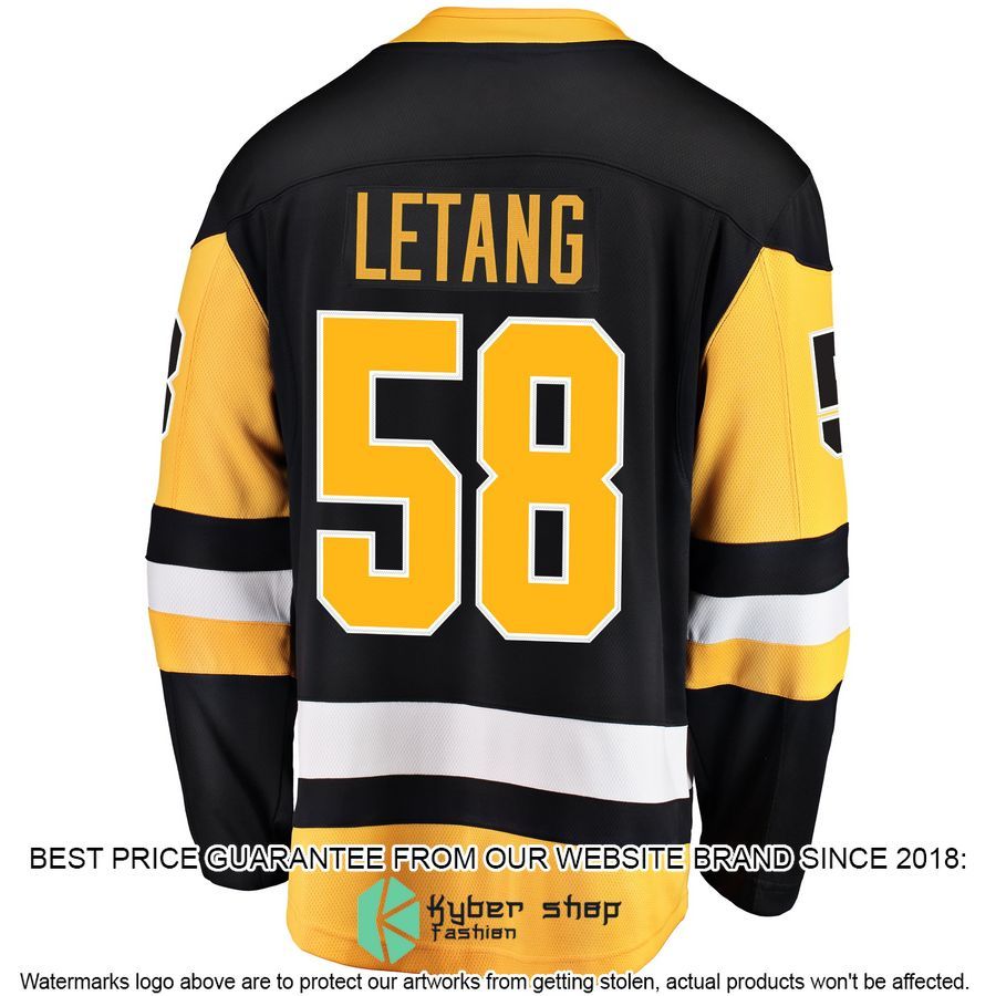 Kris Letang Pittsburgh Penguins Breakaway Black Hockey Jersey 3 Kris Letang Pittsburgh Penguins Breakaway Black Hockey Jersey word1