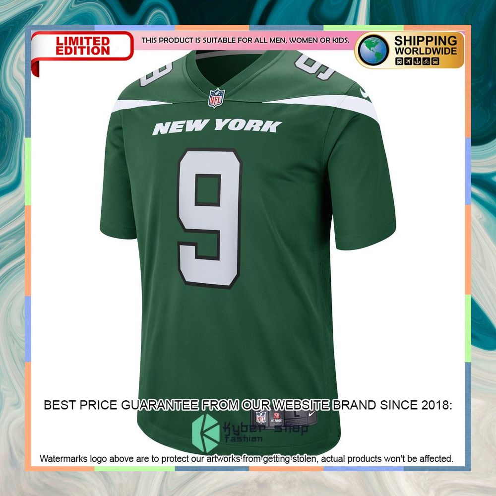 Kwon Alexander New York Jets Gotham Green Football Jersey 6 Kwon Alexander New York Jets Gotham Green Football Jersey word2