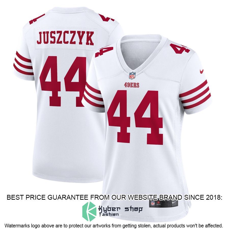 Kyle Juszczyk San Francisco 49ers Women's Scarlet Football Jersey 5 Kyle Juszczyk San Francisco 49ers Women's Scarlet Football Jersey word1