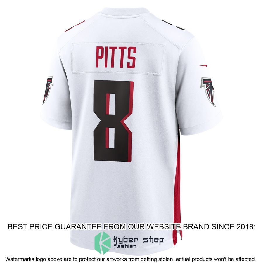 Kyle Pitts Atlanta Falcons White Football Jersey 3 Kyle Pitts Atlanta Falcons White Football Jersey word1