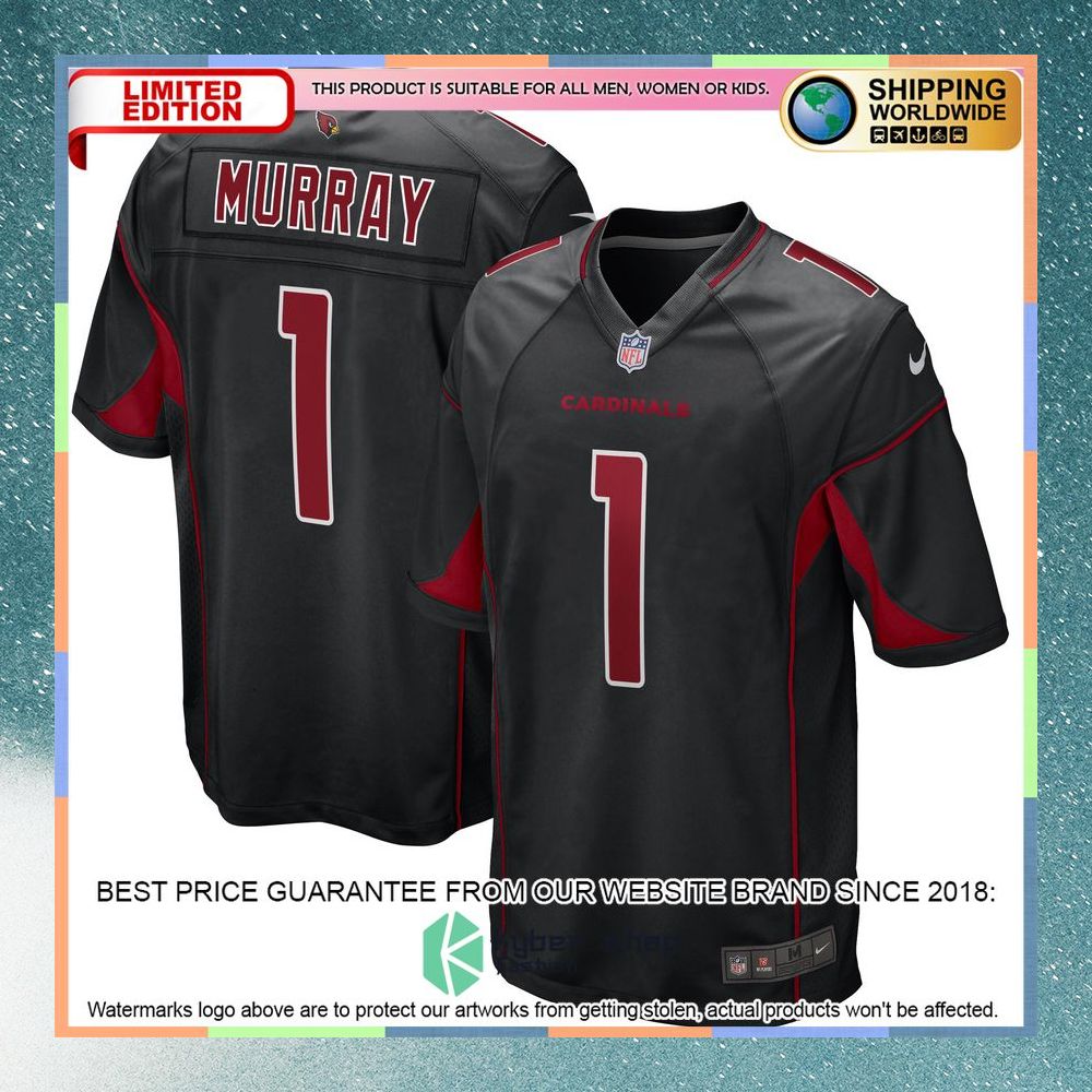 Kyler Murray Arizona Cardinals 2nd Alternate Black Football Jersey 5 Kyler Murray Arizona Cardinals 2nd Alternate Black Football Jersey word3