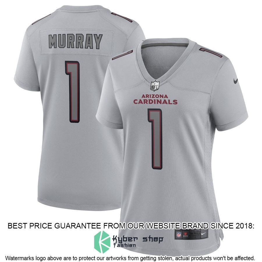 Kyler Murray Arizona Cardinals Women's Atmosphere Fashion Gray Football Jersey