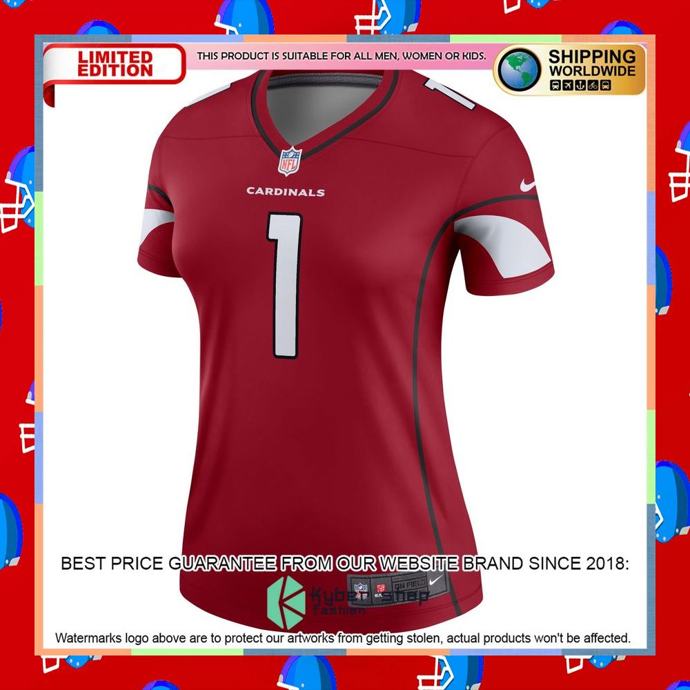 Kyler Murray Arizona Cardinals Women's Legend Cardinal Football Jersey 7 Kyler Murray Arizona Cardinals Women's Legend Cardinal Football Jersey word3