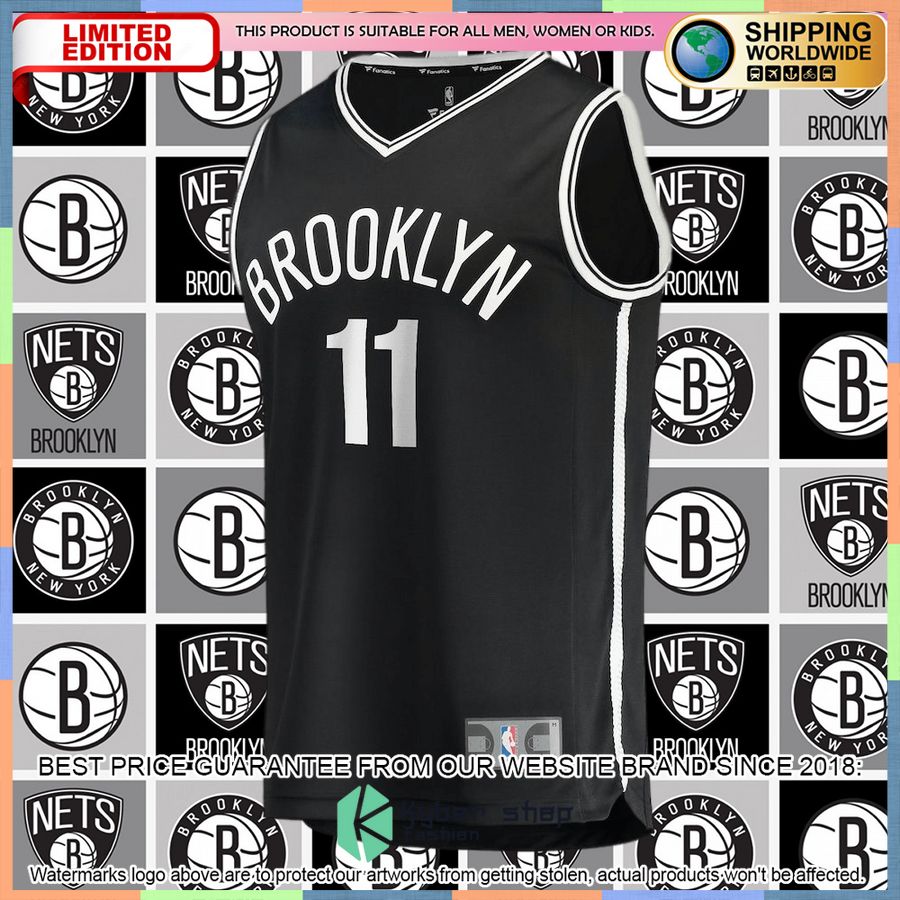 Kyrie Irving Brooklyn Nets Youth 2021-22 Black Basketball Jersey 5 Kyrie Irving Brooklyn Nets Youth 2021-22 Black Basketball Jersey word2