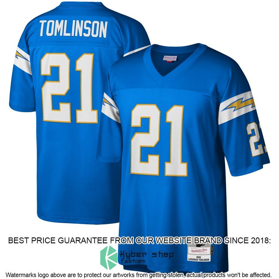 LaDainian Tomlinson Los Angeles Chargers Mitchell & Ness Legacy Replica Powder Blue Football Jersey