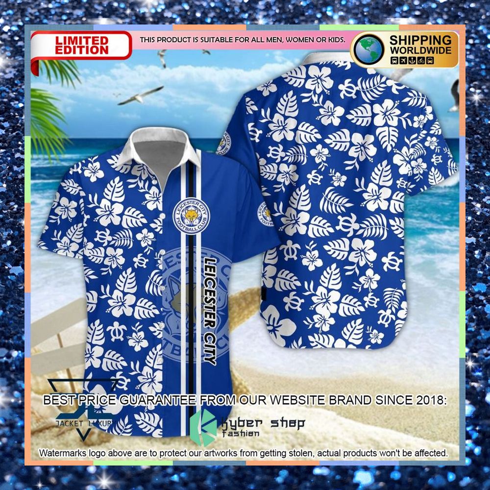 Leicester City F.C Flowers Hawaiian Shirt, Shorts 3 Leicester City F.C Flowers Hawaiian Shirt, Shorts word2