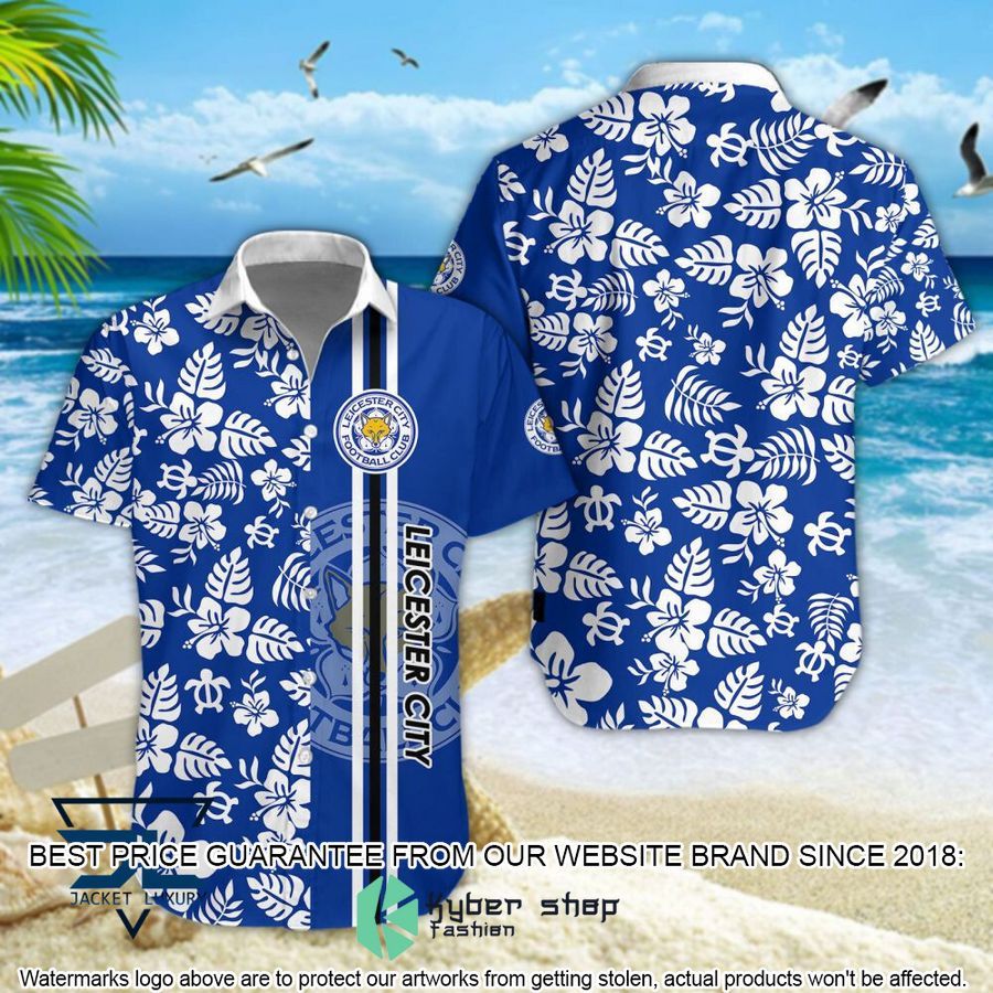 Leicester City F.C Flowers Hawaiian Shirt, Shorts