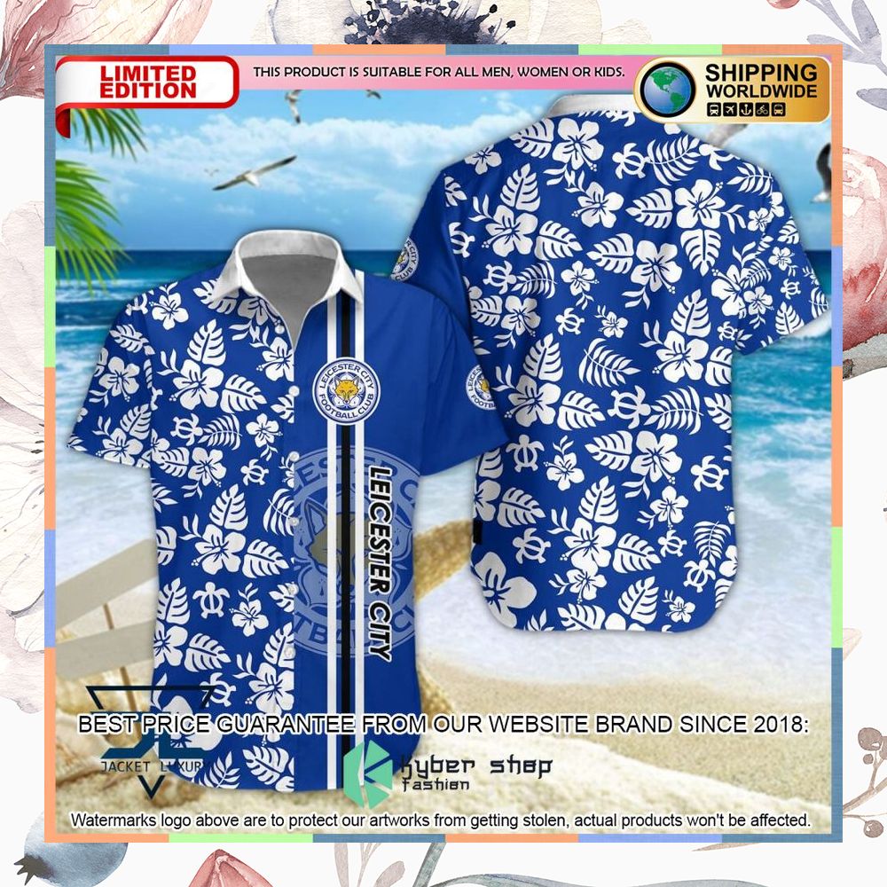 Leicester City F.C Flowers Hawaiian Shirt, Shorts 5 Leicester City F.C Flowers Hawaiian Shirt, Shorts word2