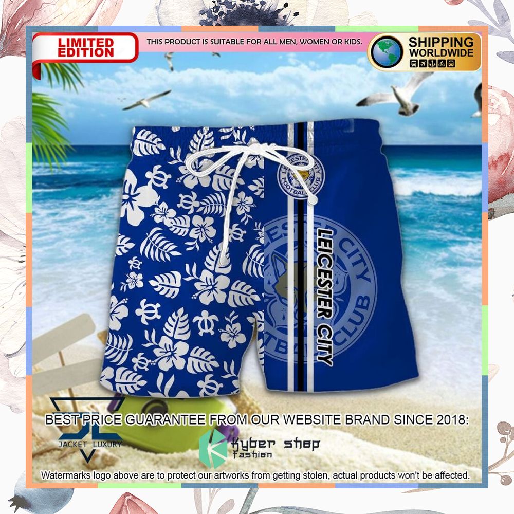 Leicester City F.C Flowers Hawaiian Shirt, Shorts 6 Leicester City F.C Flowers Hawaiian Shirt, Shorts word2