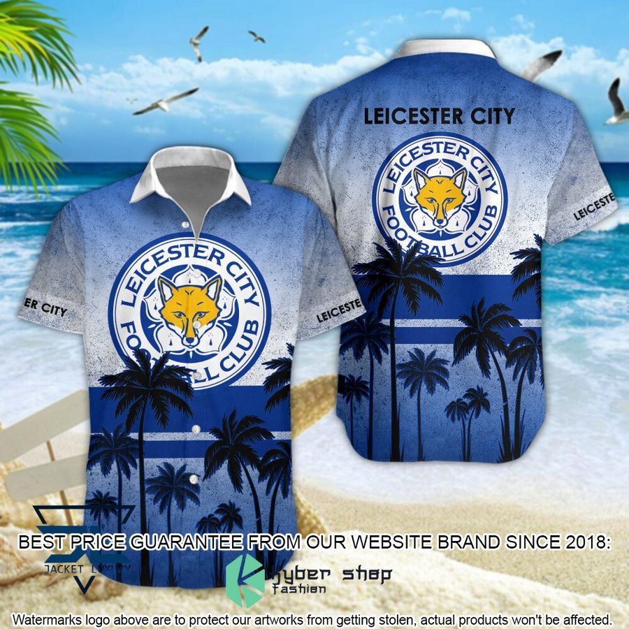 Leicester City F.C Hawaiian Shirt, Shorts word2