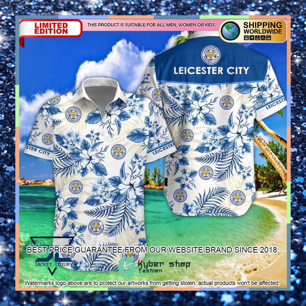 Leicester City F.C Logo Hawaiian Shirt, Shorts 3 Leicester City F.C Logo Hawaiian Shirt, Shorts word2
