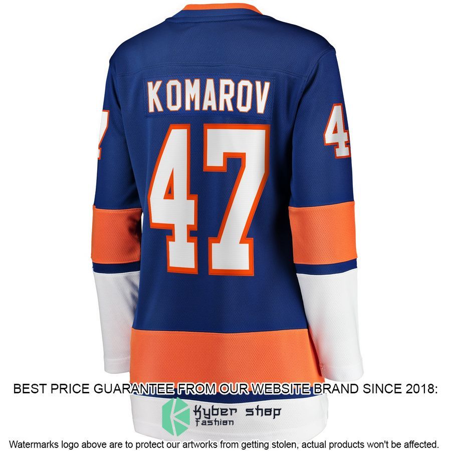 Leo Komarov New York Islanders Women's Royal Hockey Jersey 3 Leo Komarov New York Islanders Women's Royal Hockey Jersey word3