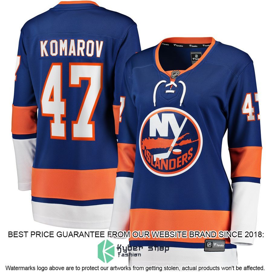 Leo Komarov New York Islanders Women's Royal Hockey Jersey 4 Leo Komarov New York Islanders Women's Royal Hockey Jersey word3
