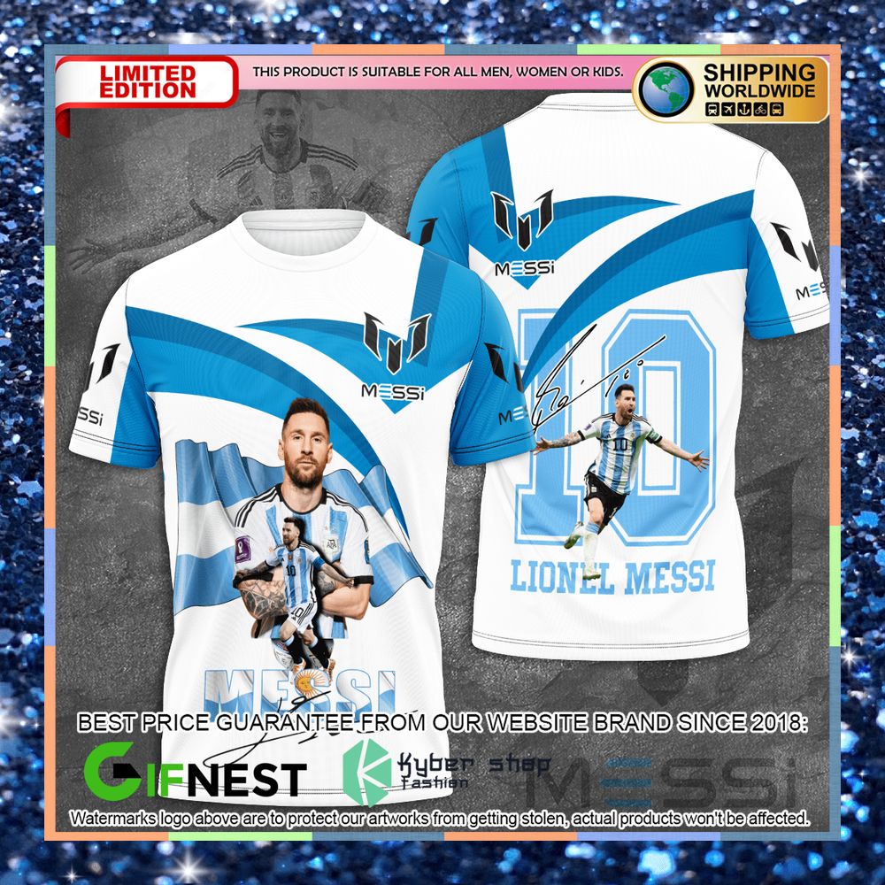 Lionel Messi 10 Signature 3D Hoodie, T-shirt 3 Lionel Messi 10 Signature 3D Hoodie, T-shirt word2