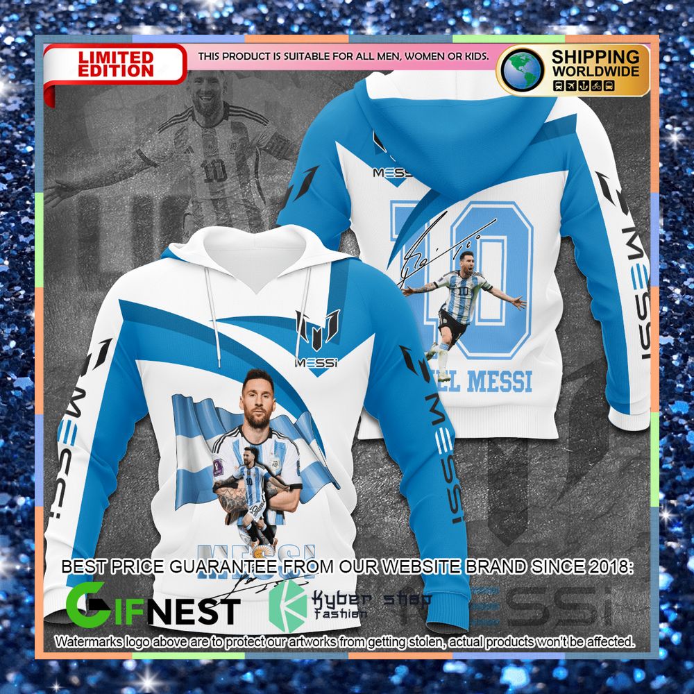 Lionel Messi 10 Signature 3D Hoodie, T-shirt 4 Lionel Messi 10 Signature 3D Hoodie, T-shirt word2