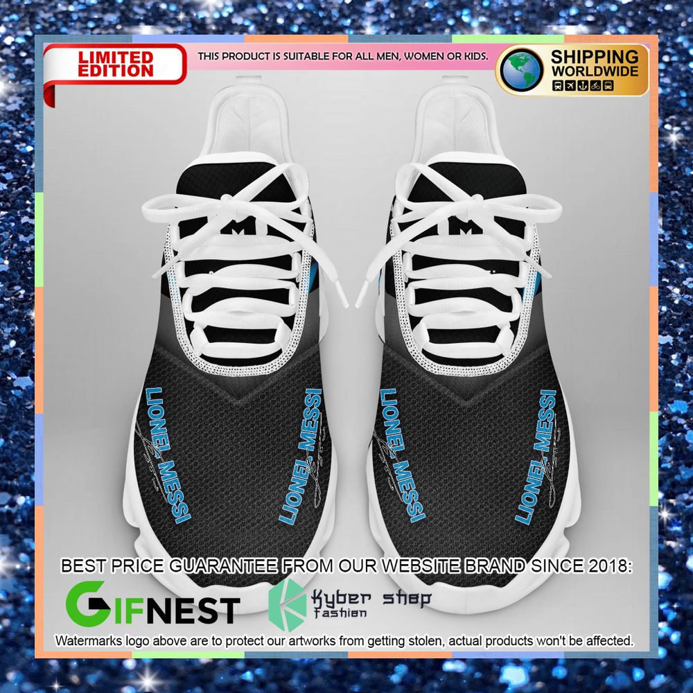 Lionel Messi Black Clunky Max Soul Shoes 9 Lionel Messi Black Clunky Max Soul Shoes word1