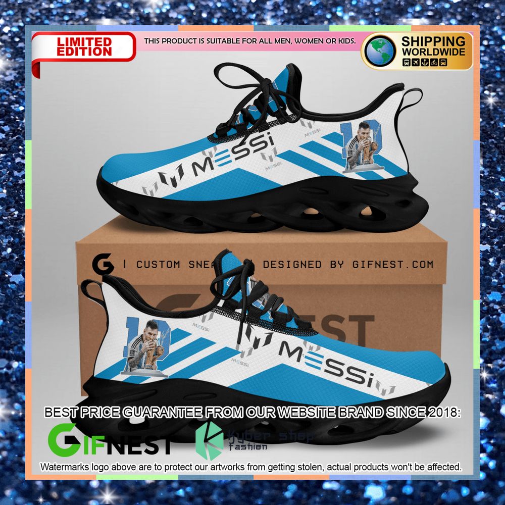 Lionel Messi Champion World Cup 2022 Clunky Max Soul Shoes 6 Lionel Messi Champion World Cup 2022 Clunky Max Soul Shoes word3