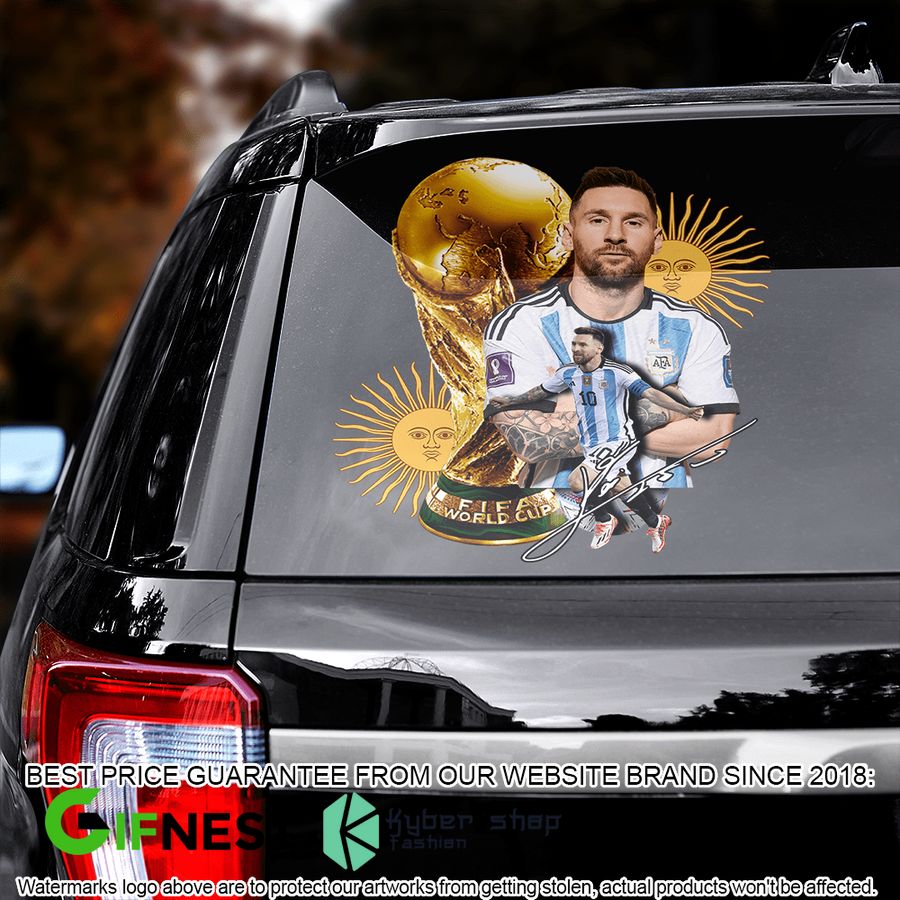 Lionel Messi Fifa World Cup Sticker