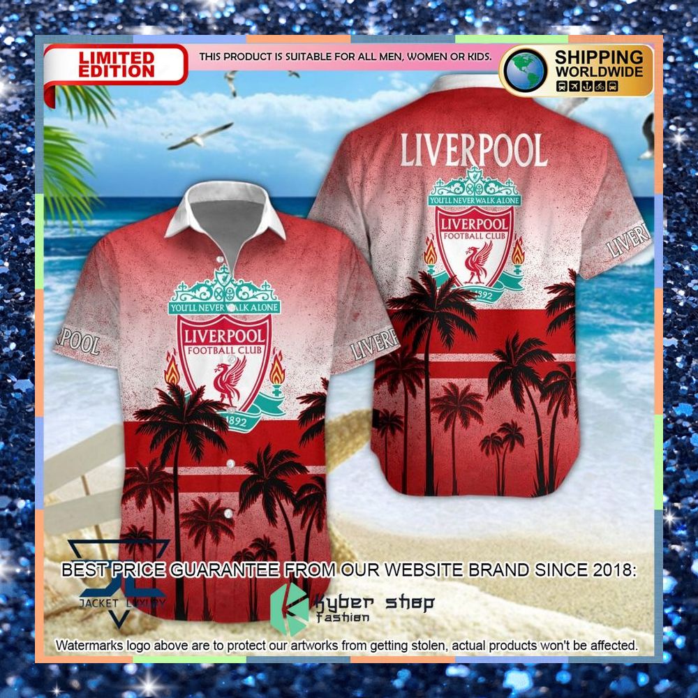 Liverpool F.C Palm Tree Hawaiian Shirt, Shorts 3 Liverpool F.C Palm Tree Hawaiian Shirt, Shorts word3
