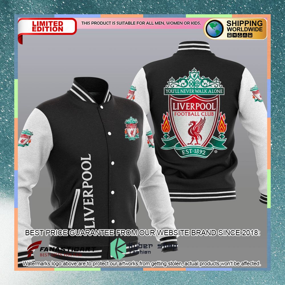 Liverpool FC Baseball Jacket 3 Liverpool FC Baseball Jacket word2
