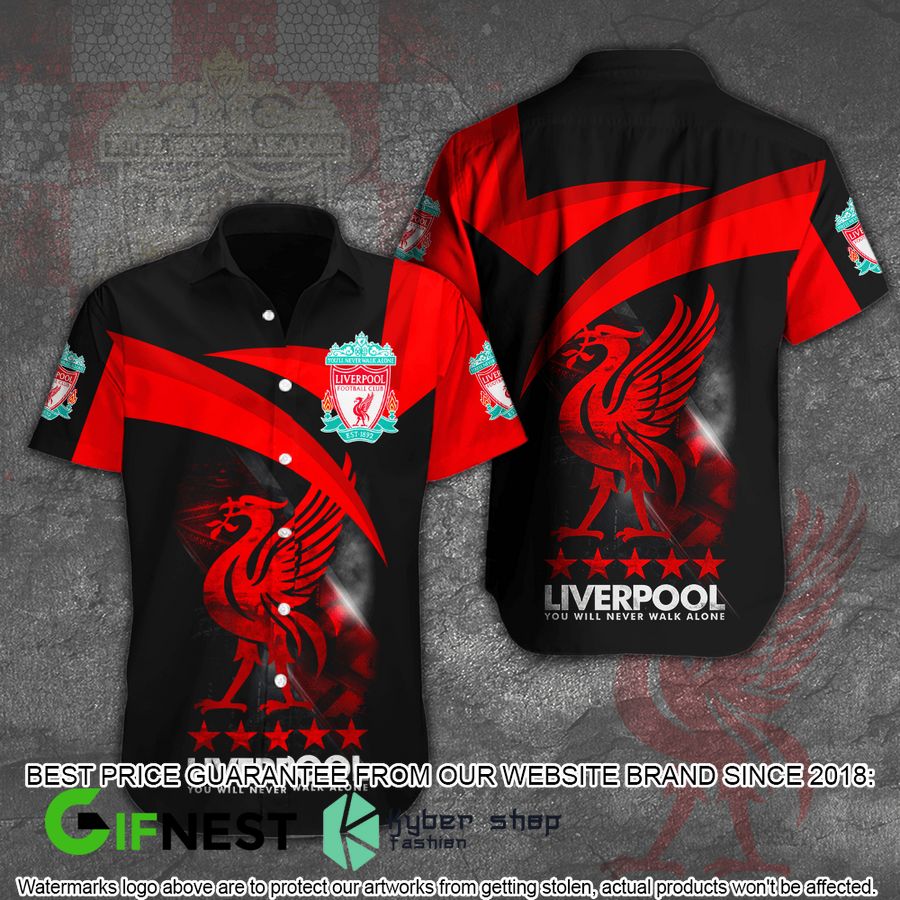 Liverpool FC Hawaiian Shirt
