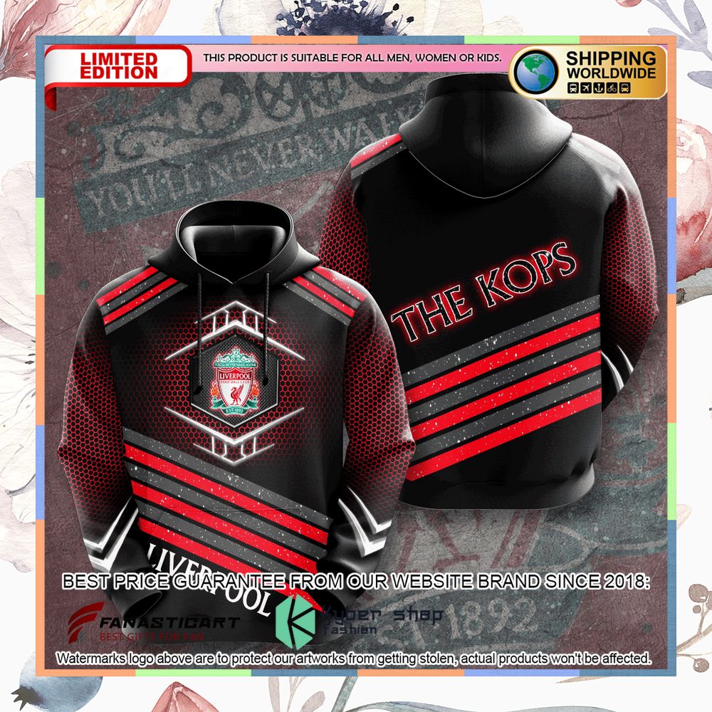 Liverpool FC The KOPS Hoodie, Shirt 4 Liverpool FC The KOPS Hoodie, Shirt word3
